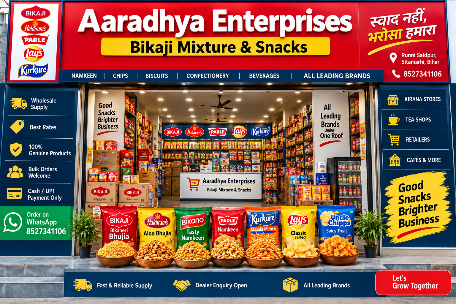 Aaradhya Enterprises Wholesale Snacks Store